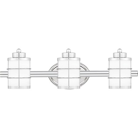 Quoizel Hazlett Bath 3 Light Polished Chrome HZT8623C